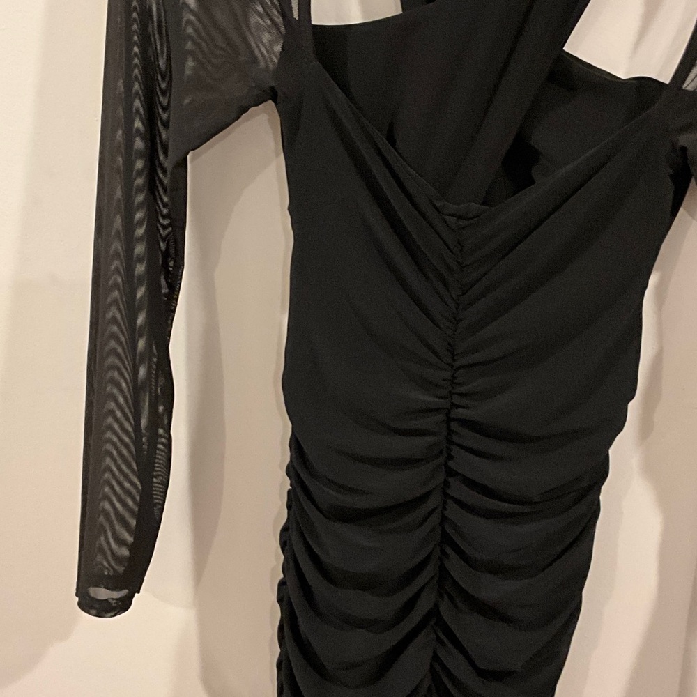 Club L London Black Long Sleeve Dress - Picture 7 of 10